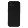 Newface Apple iPhone 16 Kılıf First Silikon - Siyah
