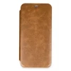 Newface Apple iPhone 16 Kılıf Flip Cover - Taba