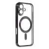 Newface Apple iPhone 16 Kılıf Kross Magneticsafe Kapak - Siyah