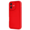 Newface Apple iPhone 16 Kılıf Viera Silikon - Kırmızı