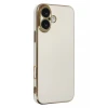 Newface Apple iPhone 16 Kılıf Volet Silikon - Beyaz