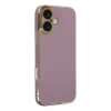 Newface Apple iPhone 16 Kılıf Volet Silikon - Mor