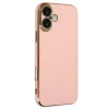 Newface Apple iPhone 16 Kılıf Volet Silikon - Pembe