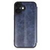 Newface Apple iPhone 16 Plus Kılıf Flip Cover - Lacivert