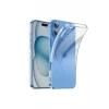 Newface Apple iPhone 16 Plus Kılıf Lüx Şeffaf Silikon