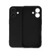 Newface Apple iPhone 16 Plus Kılıf Nano içi Kadife Silikon - Siyah