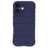 Newface Apple iPhone 16 Plus Kılıf Optimum Silikon - Lacivert