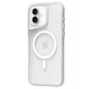 Newface Apple iPhone 16 Plus Kılıf PC Poso Magsafe Kapak - Şeffaf