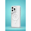 Newface Apple iPhone 16 Plus Kılıf PC Poso Magsafe Kapak - Şeffaf