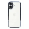 Newface Apple iPhone 16 Plus Kılıf Razer Lensli Silikon - Açık Mavi