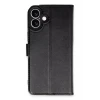 Newface Apple iPhone 16 Plus Kılıf Trend S Plus Kapaklı Kılıf - Siyah