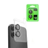 Newface Apple iPhone 16 Plus Raze Metal Kamera Lens - Siyah
