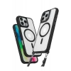 Newface Apple iPhone 16 Pro Kılıf Enka Magsafe Silikon Kılıf - Siyah