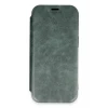 Newface Apple iPhone 16 Pro Kılıf Flip Cover - Koyu Yeşil