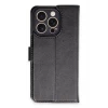 Newface Apple iPhone 16 Pro Kılıf Trend S Plus Kapaklı Kılıf - Siyah