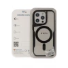 Newface Apple iPhone 16 Pro Max Kılıf Boyi Magsafe Silikon Kapak - Derin Mor