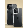 Newface Apple iPhone 16 Pro Max Kılıf Boyi Silikon Kapak - Derin Mor