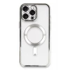 Newface Apple iPhone 16 Pro Max Kılıf Kross Magneticsafe Kapak - Gümüş