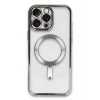 Newface Apple iPhone 16 Pro Max Kılıf Kross Magneticsafe Kapak - Titan Gri
