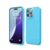 Newface Apple iPhone 16 Pro Max Kılıf Nano içi Kadife Silikon - Mavi