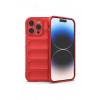 Newface Apple iPhone 16 Pro Max Kılıf Optimum Silikon - Kırmızı