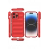 Newface Apple iPhone 16 Pro Max Kılıf Optimum Silikon - Kırmızı
