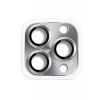 Newface Apple iPhone 16 Pro Max Pers Alüminyum Kamera Lens - Gri