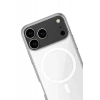 Newface Apple iPhone 17 Pro Max Kılıf Magneticsafe Şeffaf Silikon - Şeffaf