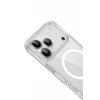 Newface Apple iPhone 17 Pro Max Kılıf Pc Real Magsafe Kapak - Şeffaf
