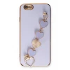 Newface Apple iPhone 6 Kılıf Esila Silikon - Lila