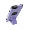 Newface Apple iPhone 6 Kılıf Mega Standlı Silikon - Lila