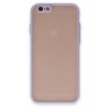 Newface Apple iPhone 6 Kılıf Montreal Silikon Kapak - Mor