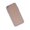 Newface Apple iPhone 6 Kılıf Montreal Silikon Kapak - Mor
