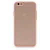 Newface Apple iPhone 6 Kılıf Montreal Silikon Kapak - Pembe