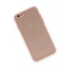 Newface Apple iPhone 6 Kılıf Montreal Silikon Kapak - Pembe