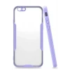 Newface Apple iPhone 6 Kılıf Platin Silikon - Lila