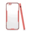 Newface Apple iPhone 6 Kılıf Platin Silikon - Pembe