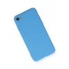 Newface Apple iPhone 7 Kılıf Nano içi Kadife Silikon - Mavi