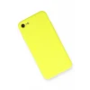 Newface Apple iPhone 7 Kılıf Nano içi Kadife Silikon - Sarı