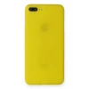 Newface Apple iPhone 7 Plus Kılıf PP Ultra İnce Kapak - Sarı