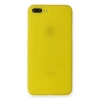 Newface Apple iPhone 7 Plus Kılıf PP Ultra İnce Kapak - Sarı