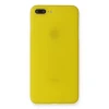 Newface Apple iPhone 7 Plus Kılıf PP Ultra İnce Kapak - Sarı
