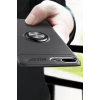 Newface Apple iPhone 7 Plus Kılıf Range Yüzüklü Silikon - Kırmızı