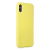 Newface Apple iPhone X Kılıf First Silikon - Sarı
