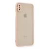 Newface Apple iPhone X Kılıf Montreal Silikon Kapak - Pembe