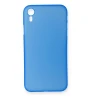 Newface Apple iPhone XR Kılıf PP Ultra İnce Kapak - Mavi