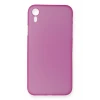 Newface Apple iPhone XR Kılıf PP Ultra İnce Kapak - Pembe