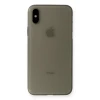 Newface Apple iPhone XS Max Kılıf PP Ultra İnce Kapak - Gri