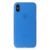 Newface Apple iPhone XS Max Kılıf PP Ultra İnce Kapak - Mavi