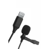 Newface Lightning 2 Metre Double Mikrofon - Siyah